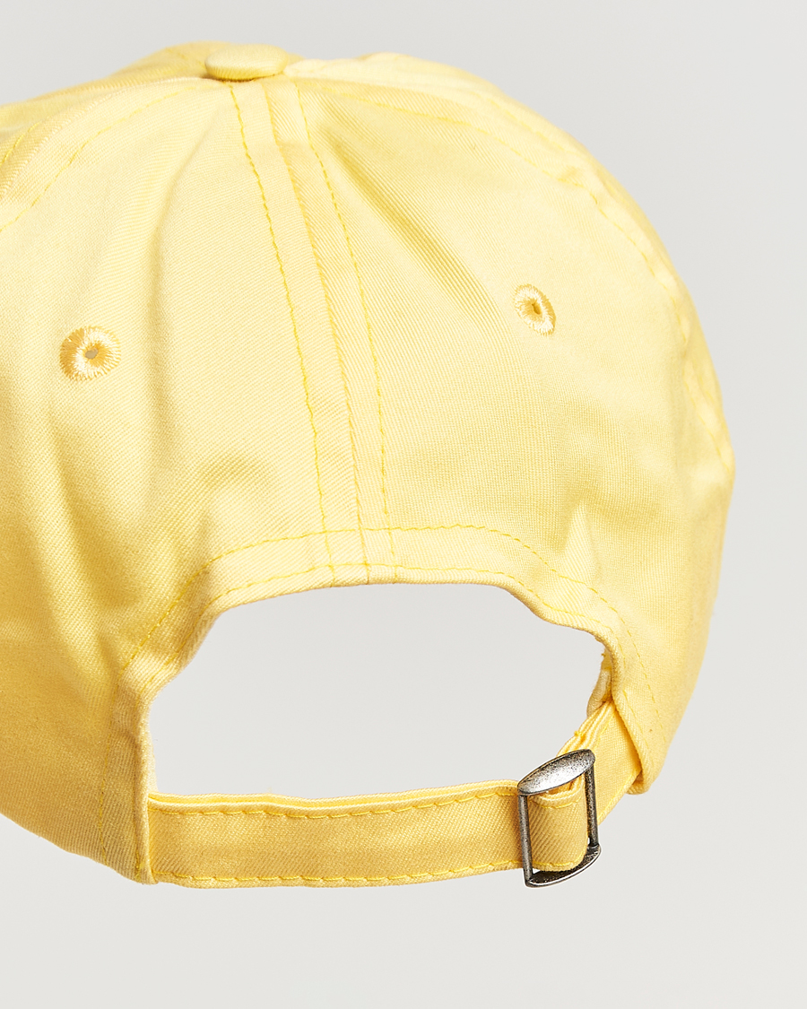 Mies | Drake's Elephant Embroidered Cap Lemon | Drake's | Elephant Embroidered Cap Lemon