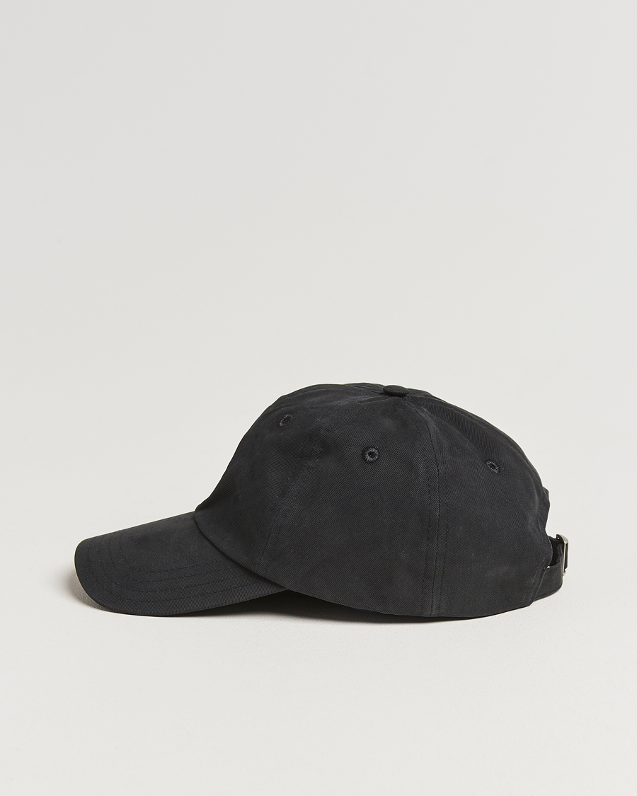 Mies | Drake's Flower Embroidered Cap Black | Drake's | Flower Embroidered Cap Black