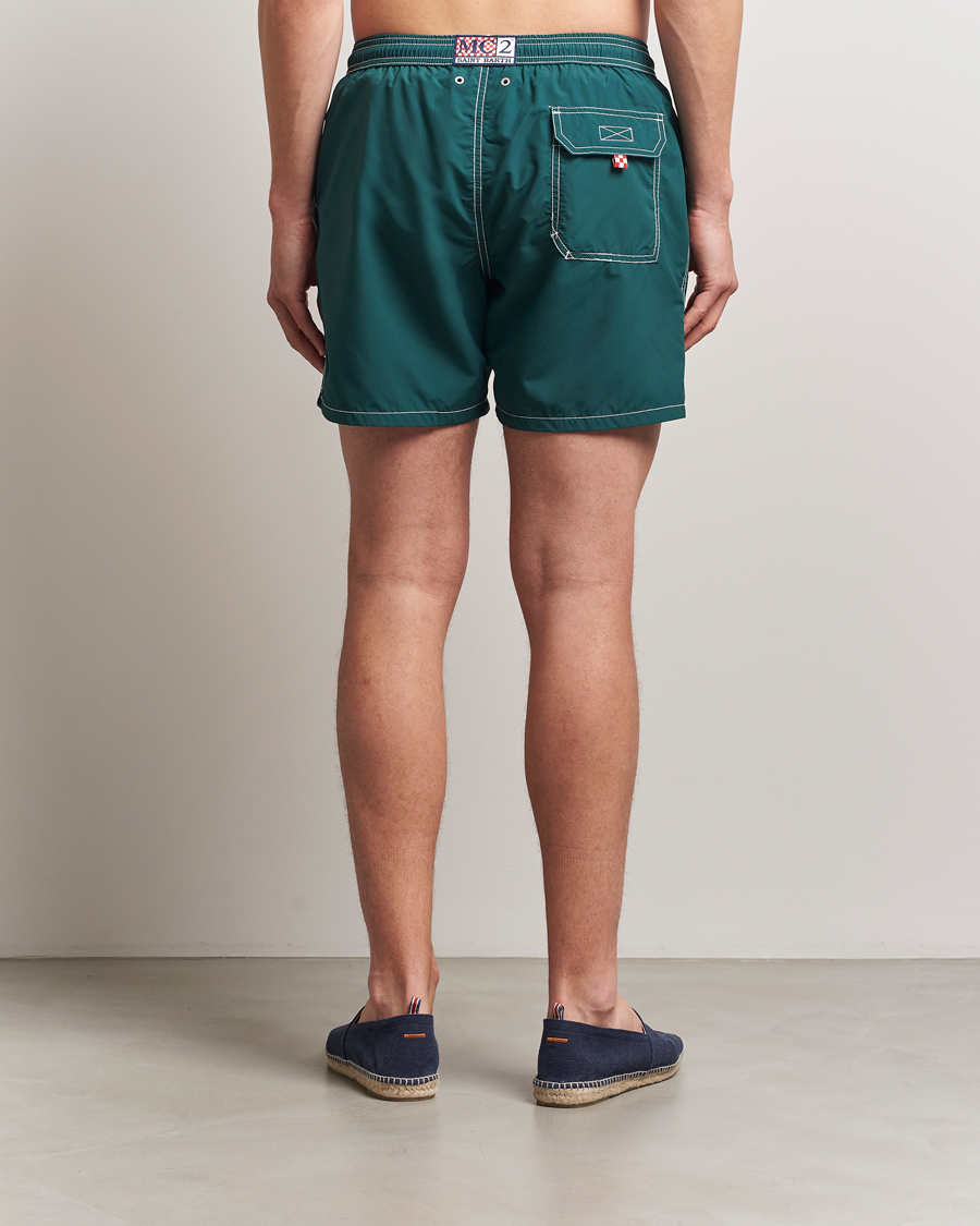 Mies | Uimahousut | MC2 Saint Barth | Nylon Swim Shorts British Green