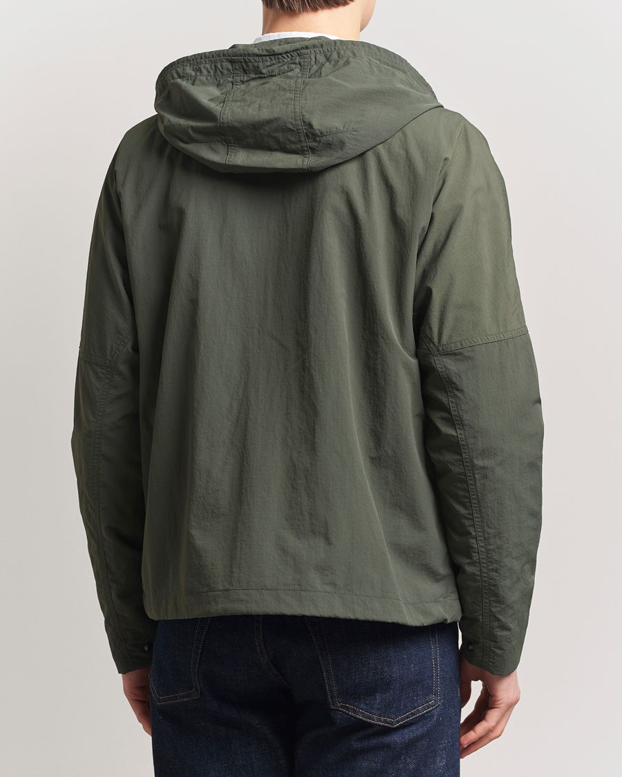 Mies | Takit | Fred Perry | Cropped Hooded Fishing Parka Field Green