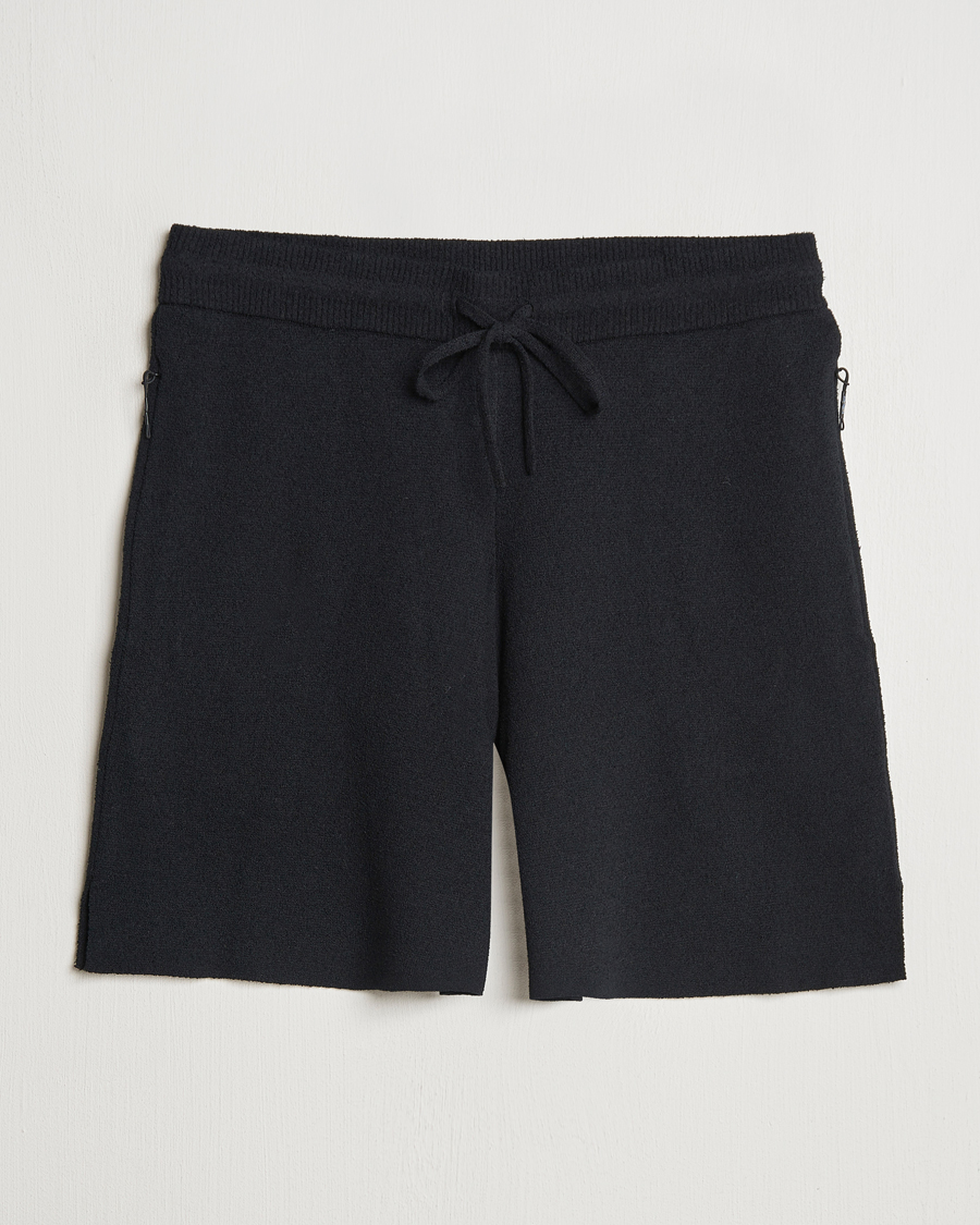 Mies | Shortsit | J.Lindeberg | Simon Knitted Boucle Shorts Black