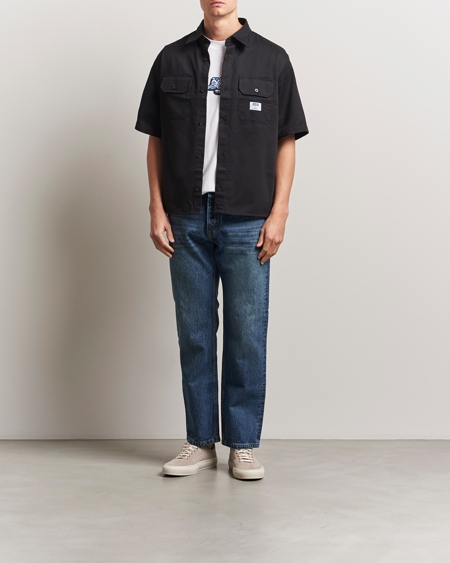 Mies | Kauluspaidat | HUGO | Ekyno Short Sleeve Shirt Black