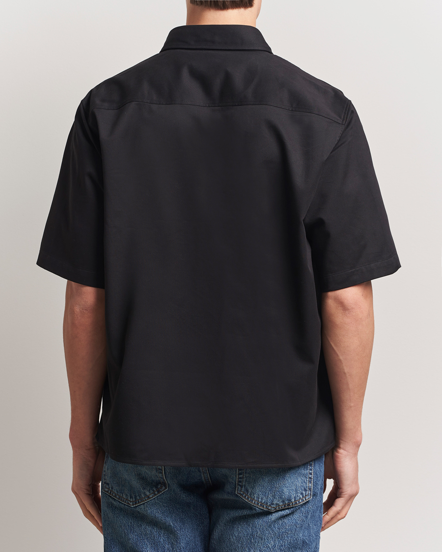 Mies | Kauluspaidat | HUGO | Ekyno Short Sleeve Shirt Black