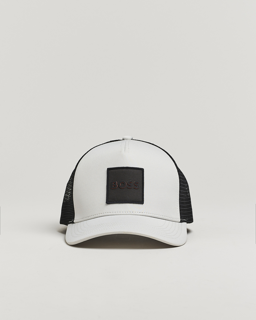 Mies | BOSS ORANGE Elliot Trucker Cap Light Beige | BOSS ORANGE | Elliot Trucker Cap Light Beige