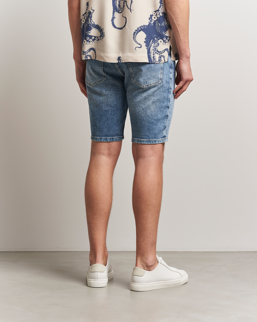 Mies | Shortsit | BOSS ORANGE | Re.Maine Denim Shorts Light Blue