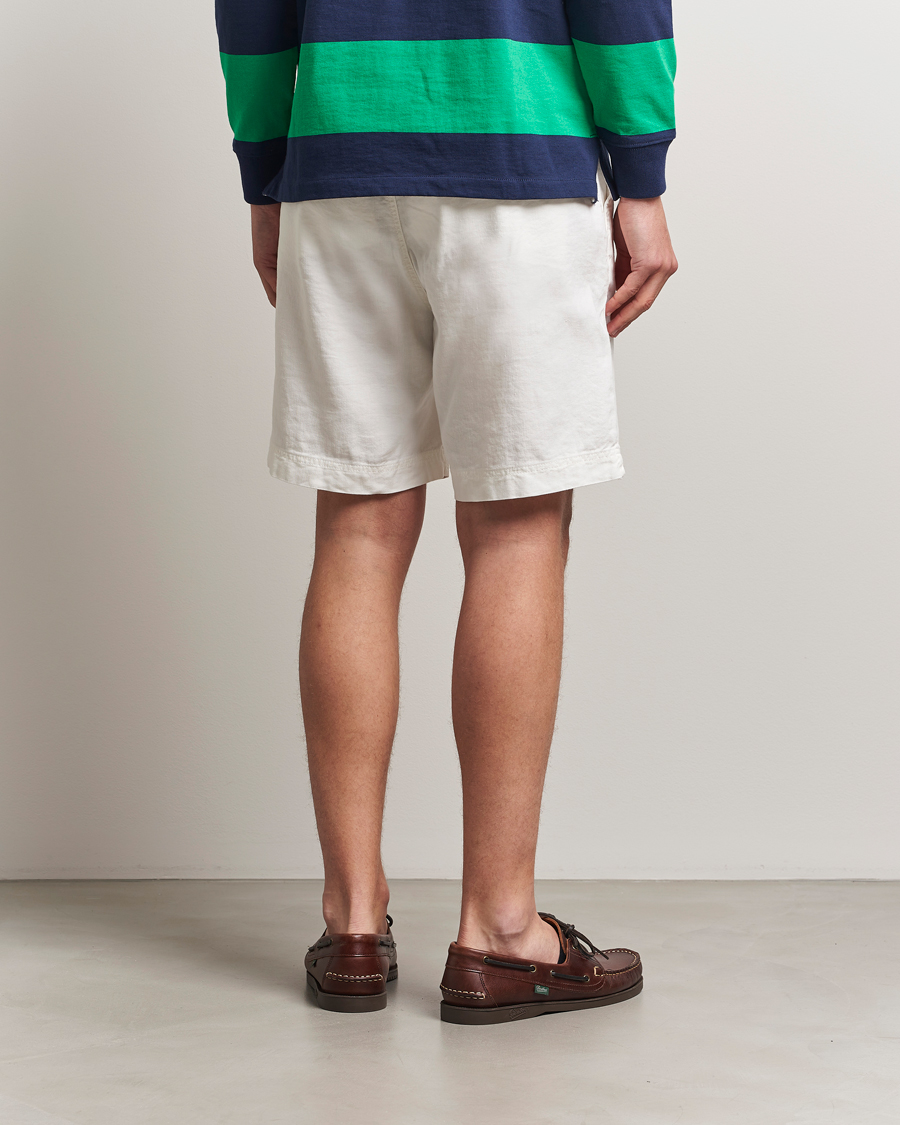 Mies | Shortsit | Morris | Fenix Linen/Cotton Shorts Off White