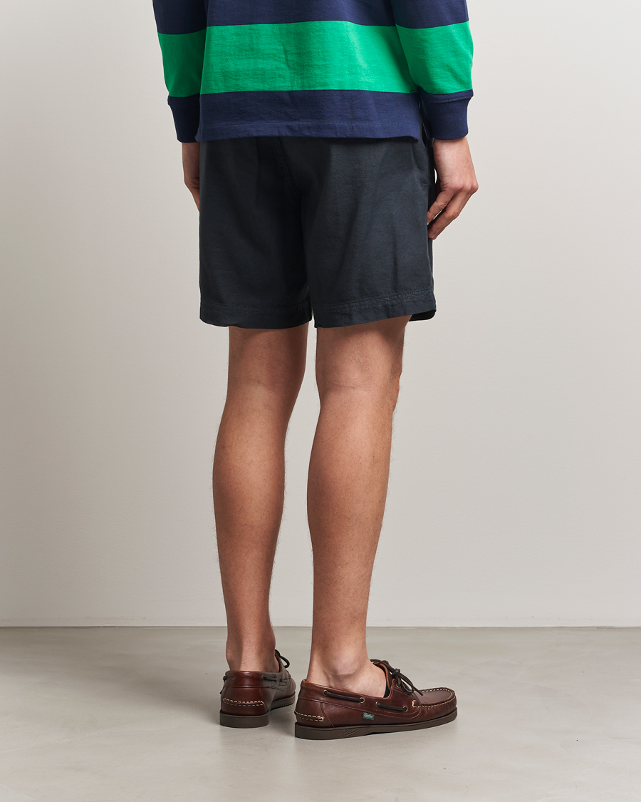 Mies | Shortsit | Morris | Fenix Linen/Cotton Shorts Blue