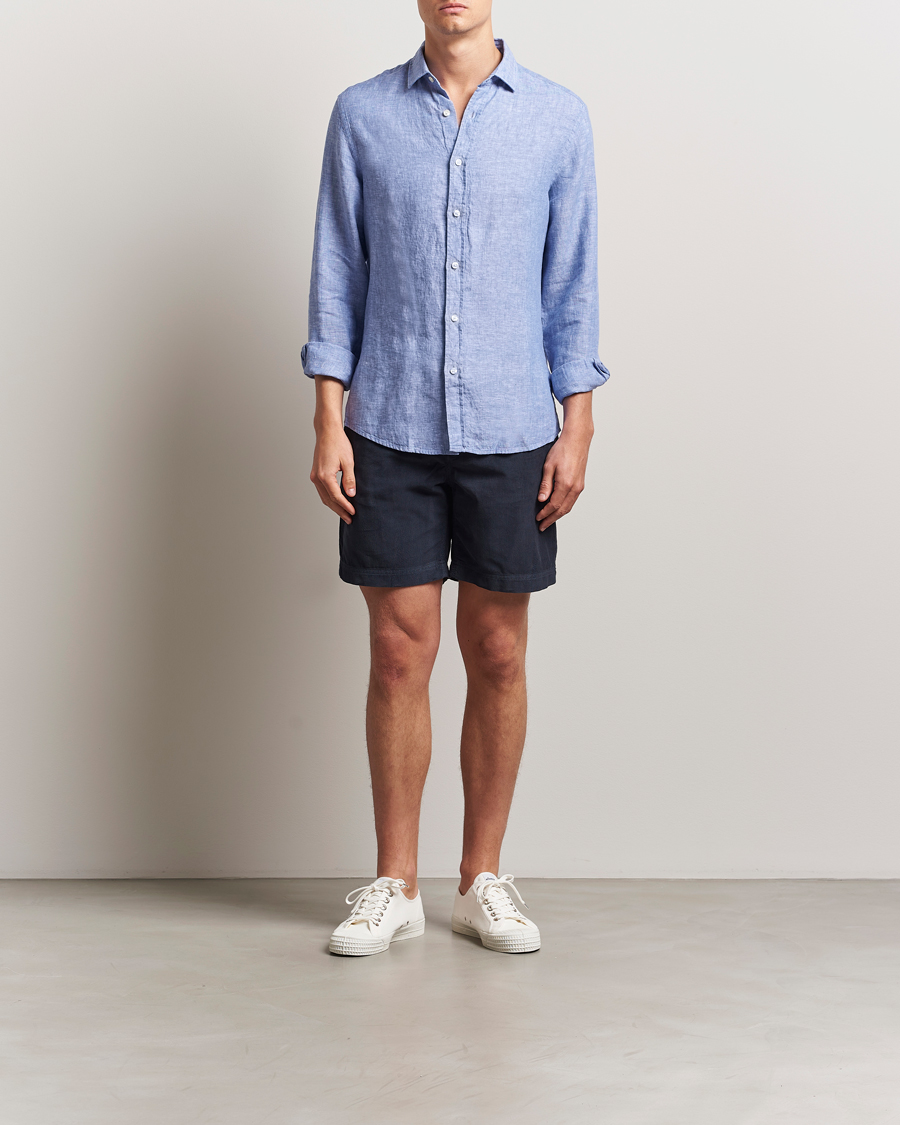 Mies | Shortsit | Morris | Fenix Corduroy Shorts Blue