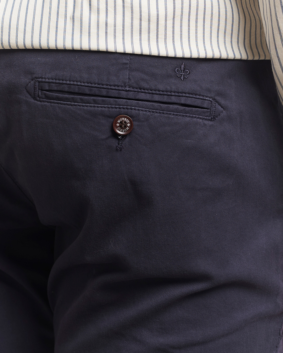 Mies | Housut | Morris | Jeffrey Summer Chino Dark Blue