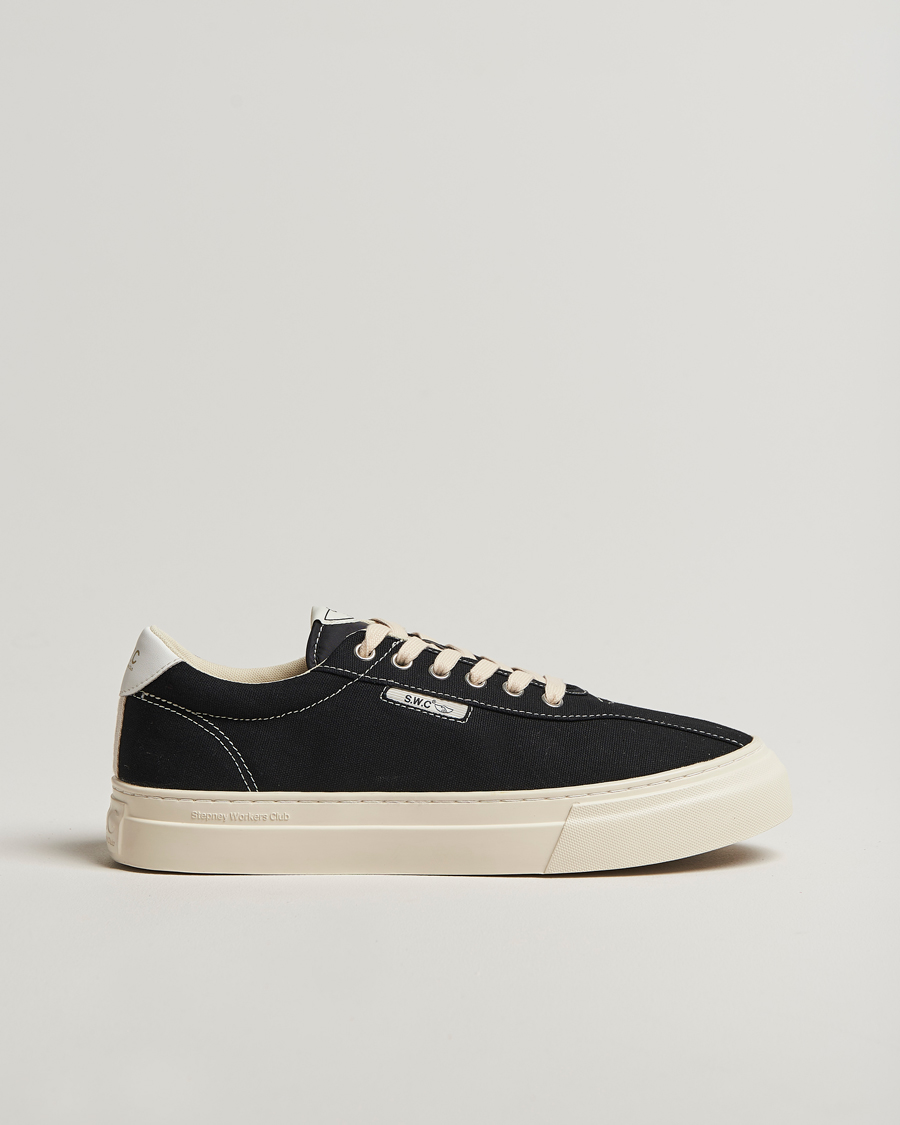 Mies | Tennarit | Stepney Workers Club | Dellow 02 Cupsole Canvas Sneaker Black