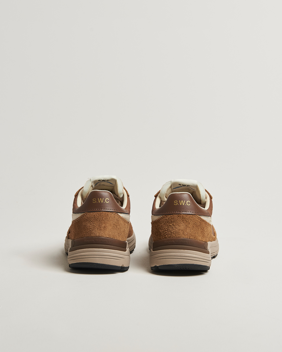 Mies | Stepney Workers Club Osier S-Strike Suede Mix Runner Sneaker Brown | Stepney Workers Club | Osier S-Strike Suede Mix Runner Sneaker Brown