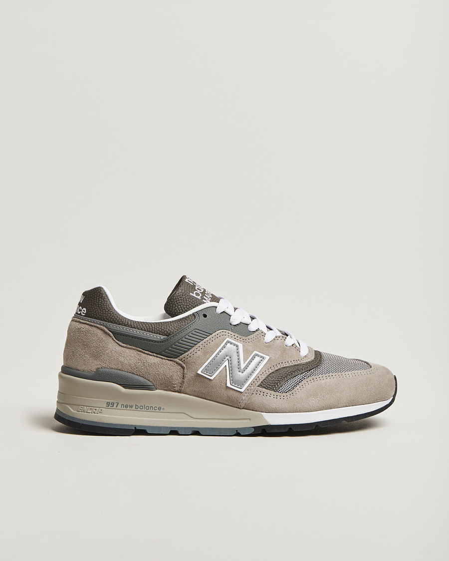 Mies | New Balance Made In USA 997 Sneakers Grey | New Balance Made In US & UK | New Balance Made In USA 997 Sneakers Grey