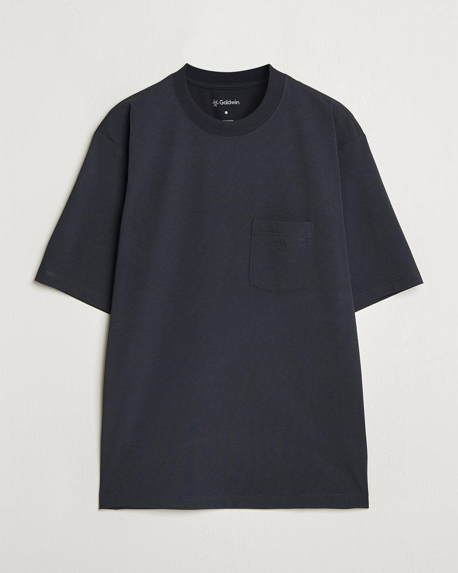 Mies | T-paidat | Goldwin | Oversize Pocket T-Shirt Black