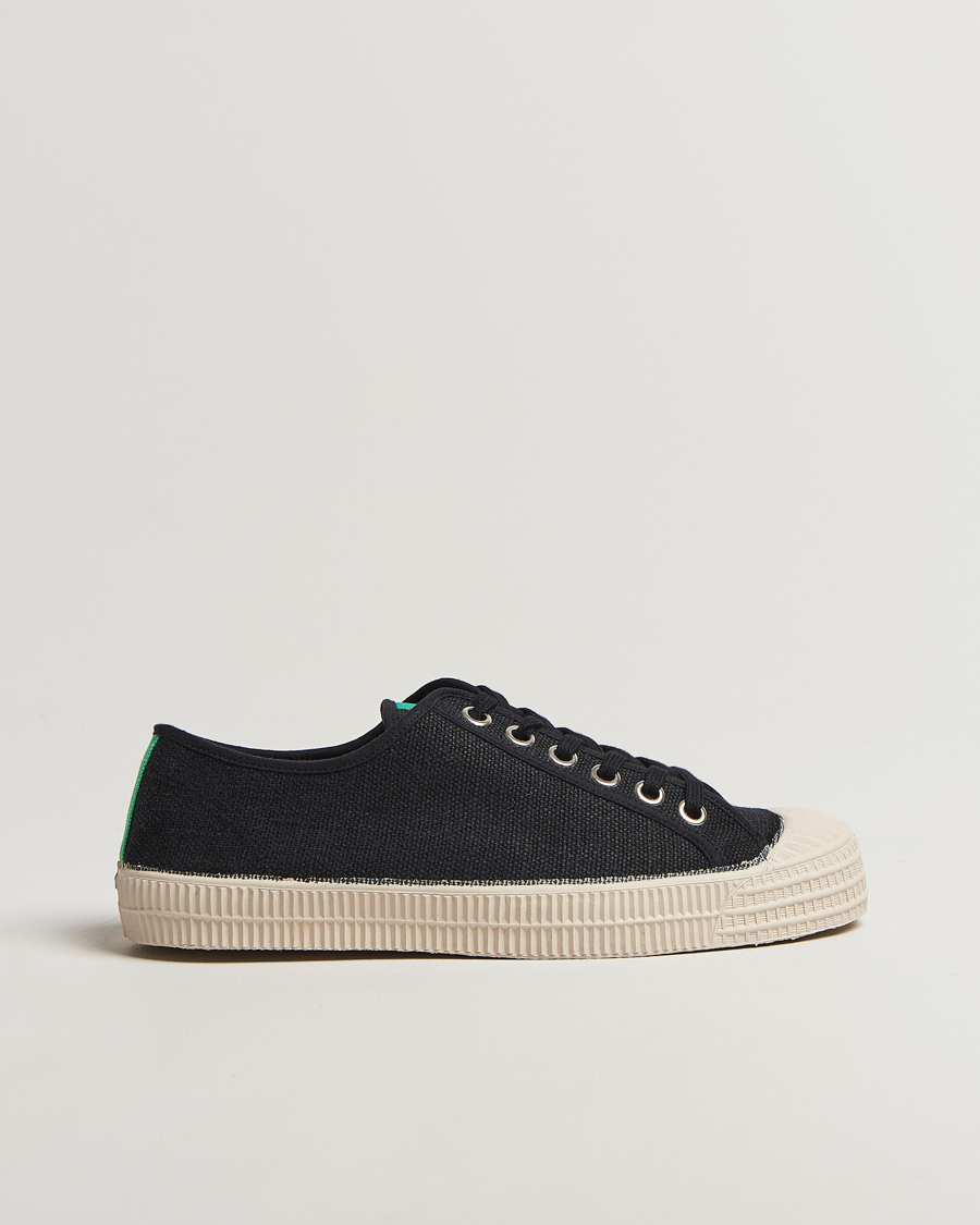 Mies | Novesta Star Master Hemp Sneaker Black | Novesta | Star Master Hemp Sneaker Black