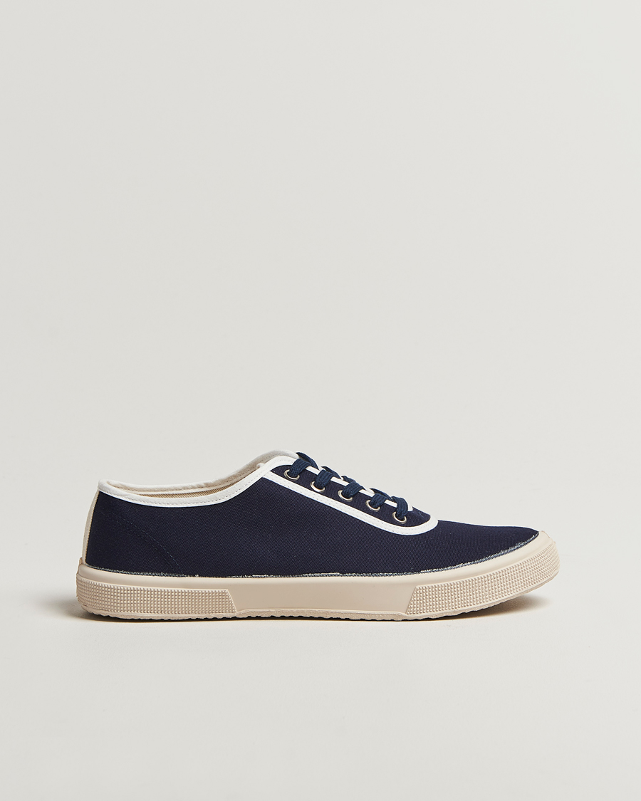 Mies | Novesta Cotton Deck Shoe Navy | Novesta | Cotton Deck Shoe Navy