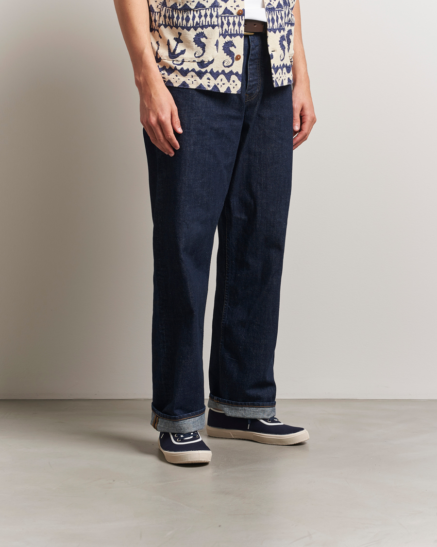 Mies | Novesta Cotton Deck Shoe Navy | Novesta | Cotton Deck Shoe Navy