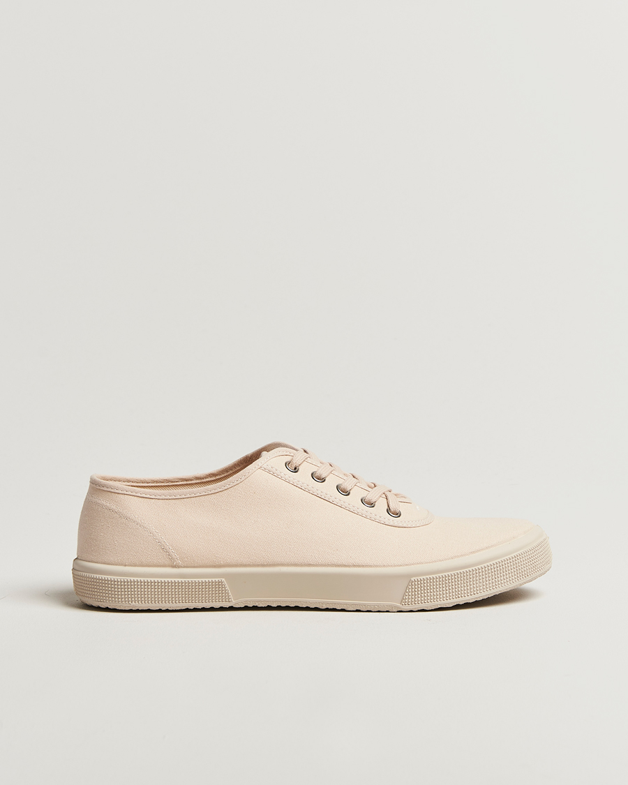 Mies | Novesta Cotton Deck Shoe All Ivory | Novesta | Cotton Deck Shoe All Ivory