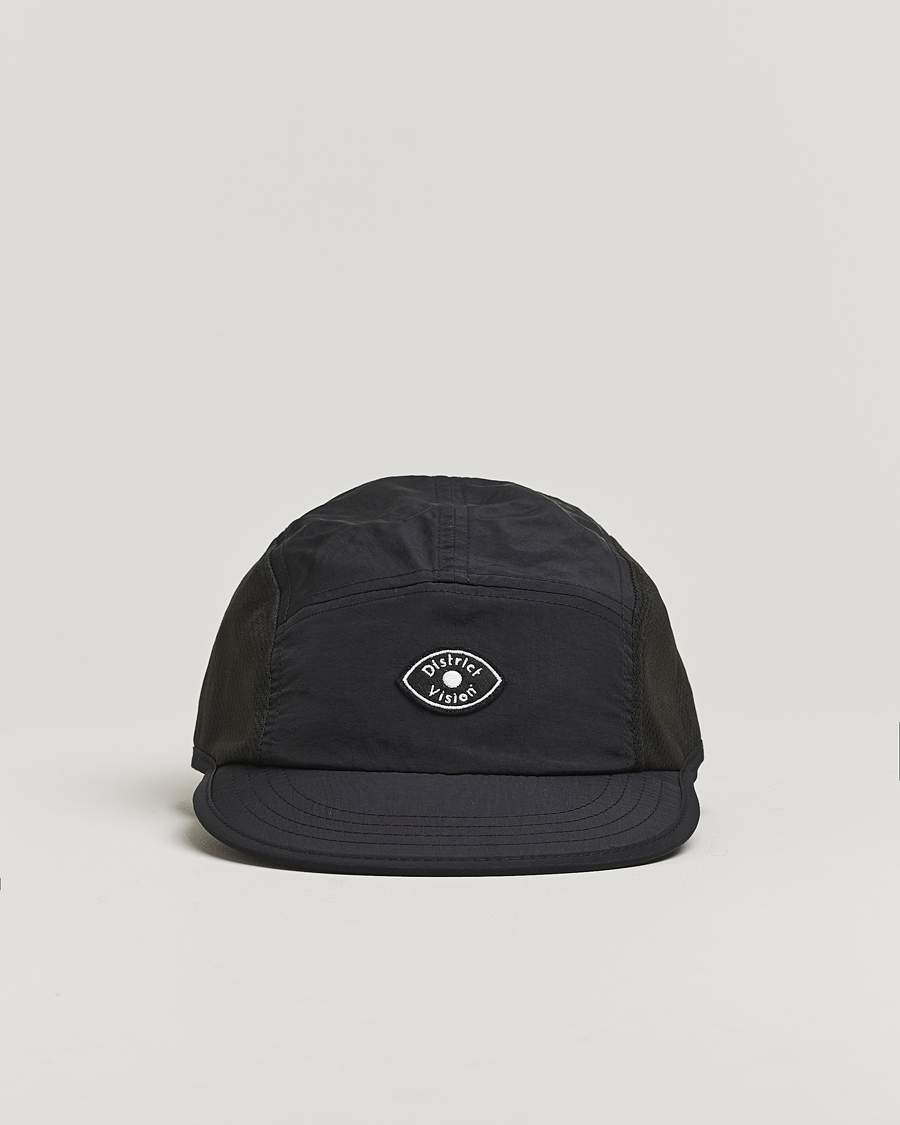 Mies | District Vision Performance Mesh Running Cap Black | District Vision | Performance Mesh Running Cap Black