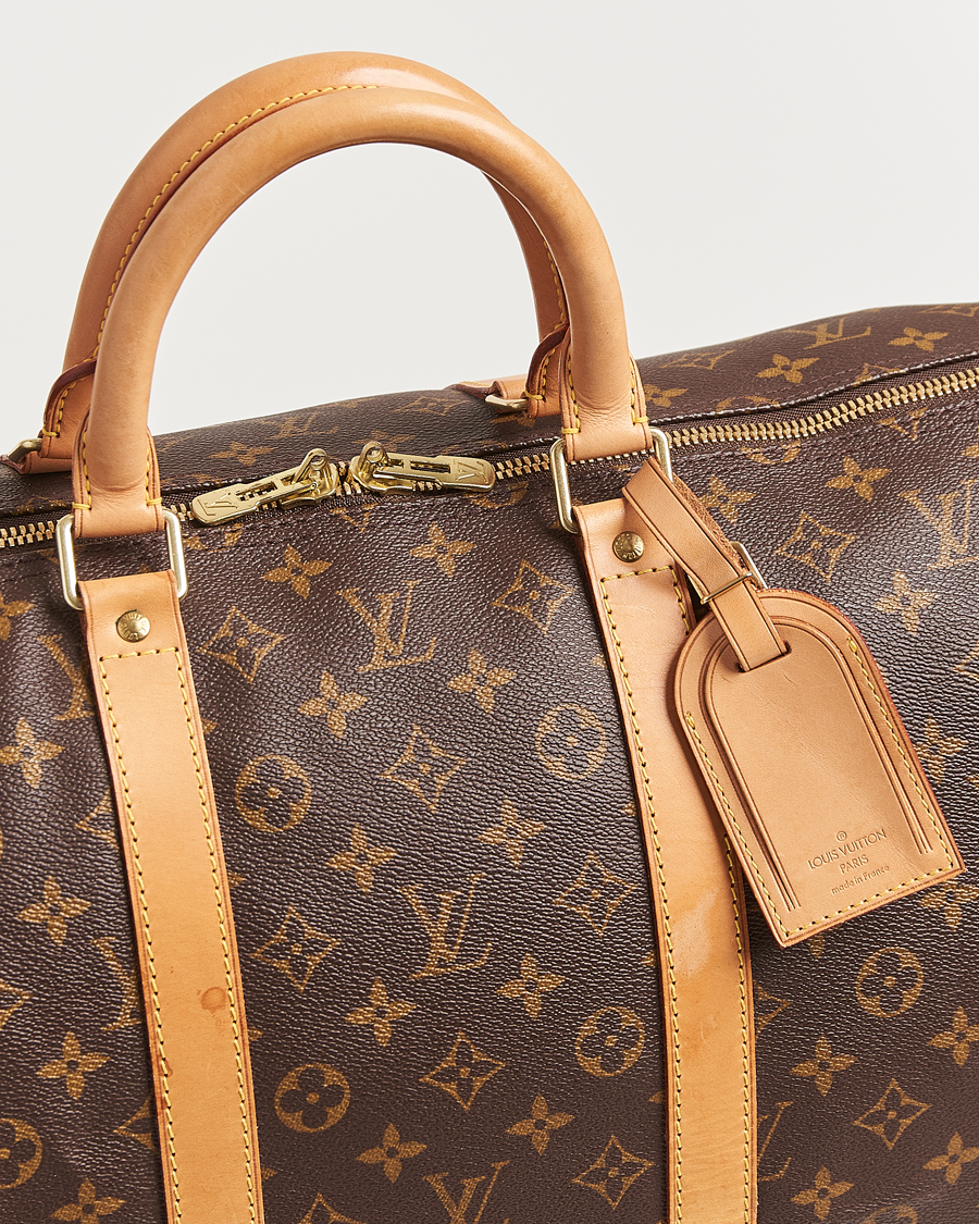 Mies | Louis Vuitton Pre-Owned Keepall Bandoulière 55 Monogram | Louis Vuitton Pre-Owned | Keepall Bandoulière 55 Monogram