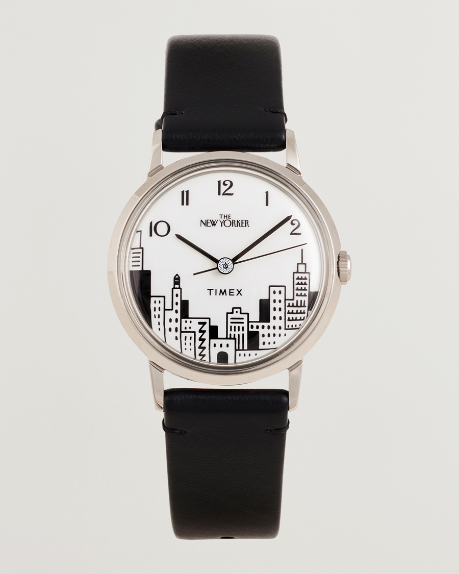 Mies | Timex Timex X New Yorker Marlin Hand Wind 34mm White Dial | Timex | X New Yorker Marlin Hand Wind 34mm White Dial