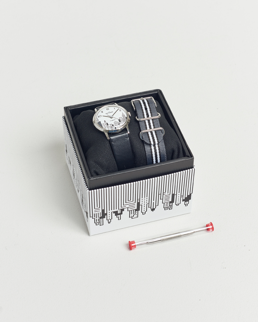 Mies | Timex Timex X New Yorker Marlin Hand Wind 34mm White Dial | Timex | X New Yorker Marlin Hand Wind 34mm White Dial