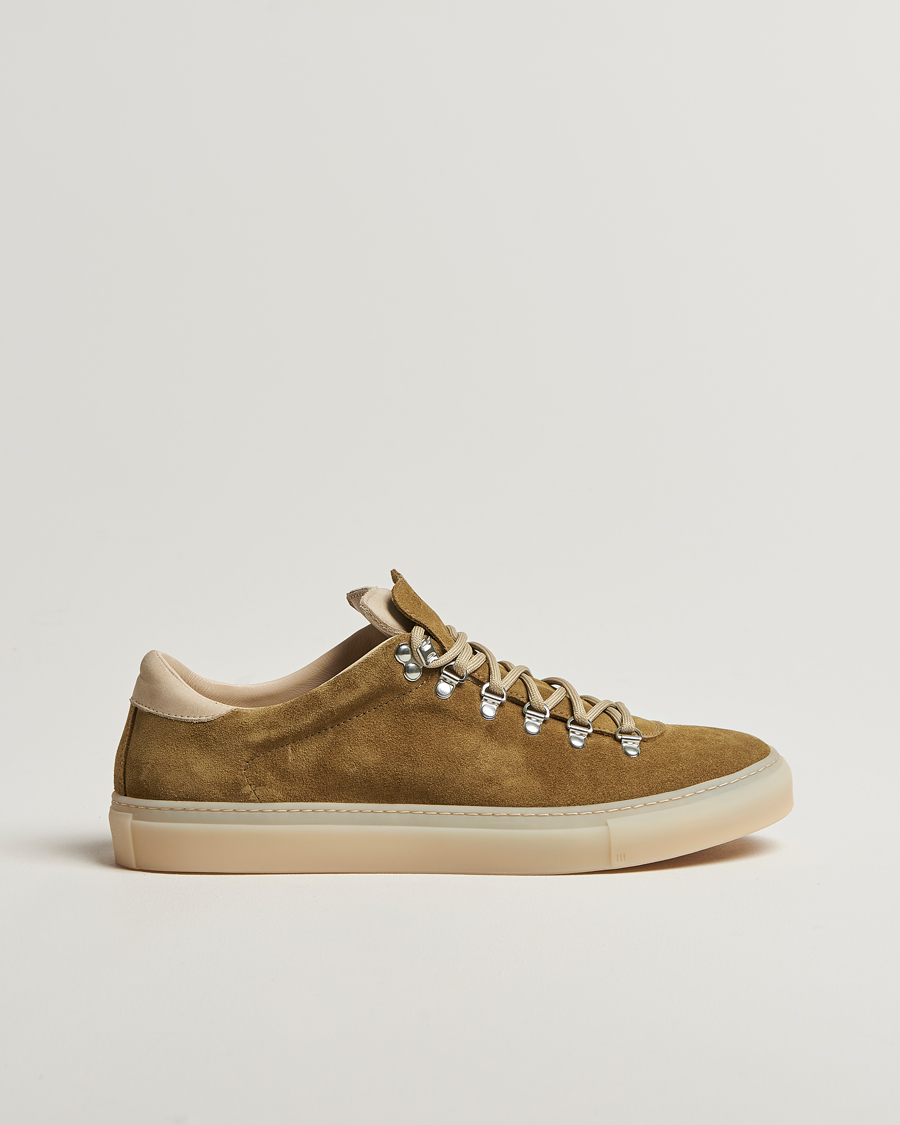 Mies | Diemme Marostica Low Sneaker Olive Suede | Diemme | Marostica Low Sneaker Olive Suede