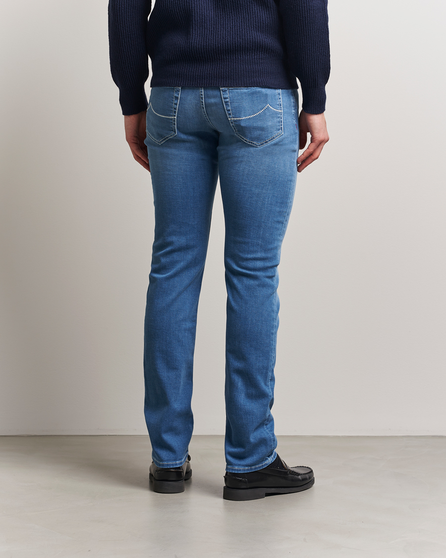 Mies | Farkut | Jacob Cohën | Bard Slim Fit Stretch Vintage Jeans Medium Blue