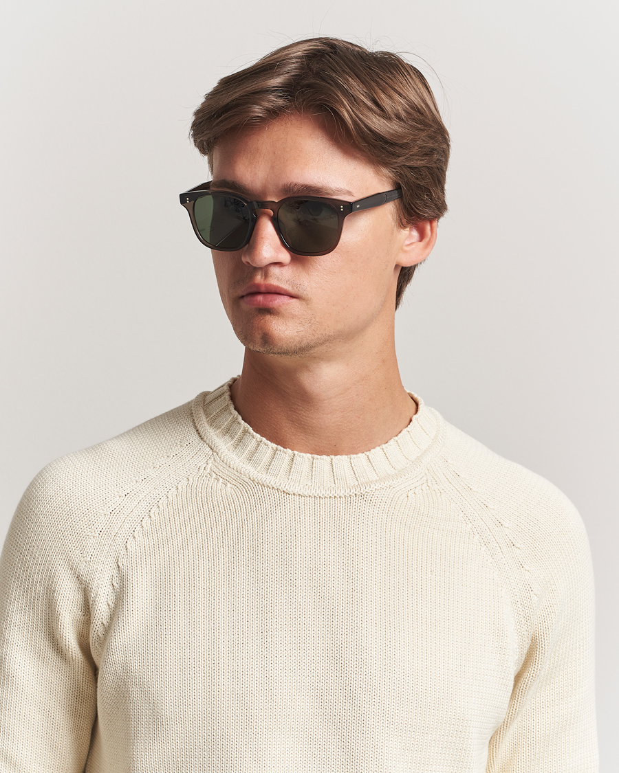 Mies | Garrett Leight Ace II 49 Sunglasses Black Glass | Garrett Leight | Ace II 49 Sunglasses Black Glass