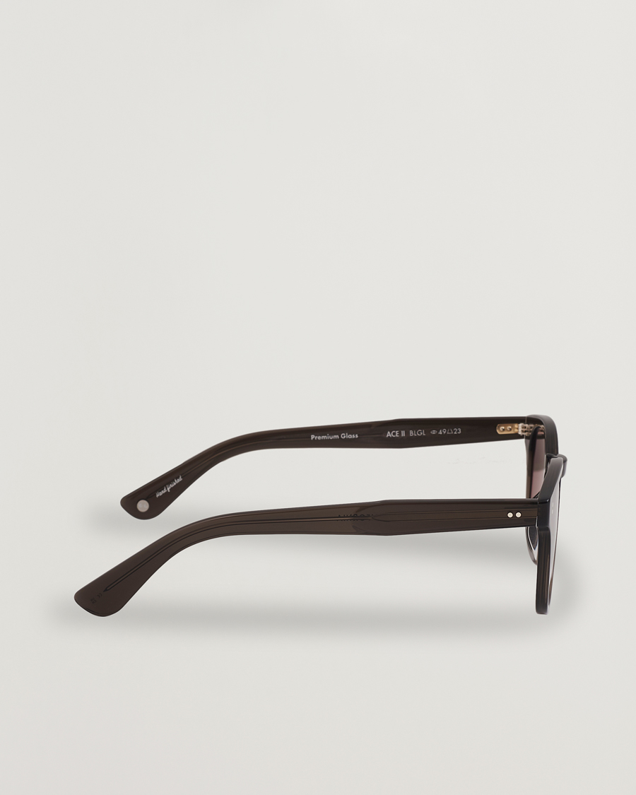 Mies | Garrett Leight Ace II 49 Sunglasses Black Glass | Garrett Leight | Ace II 49 Sunglasses Black Glass