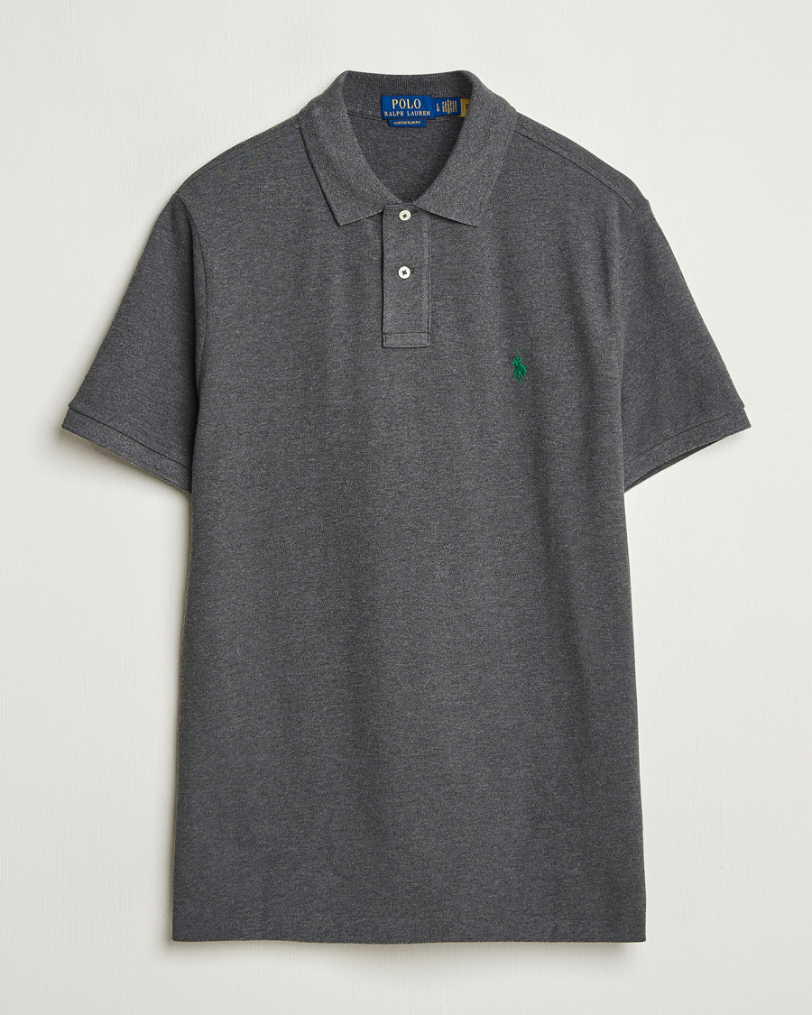Mies | Pikeet | Polo Ralph Lauren | Custom Slim Fit Polo Barclay Heather