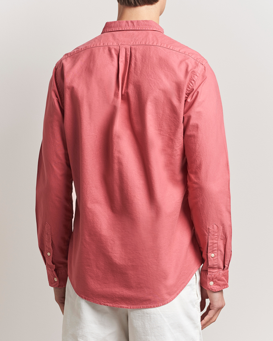 Mies | Kauluspaidat | Polo Ralph Lauren | Slim Fit Garment Dyed Oxford Shirt Adirondack Berry