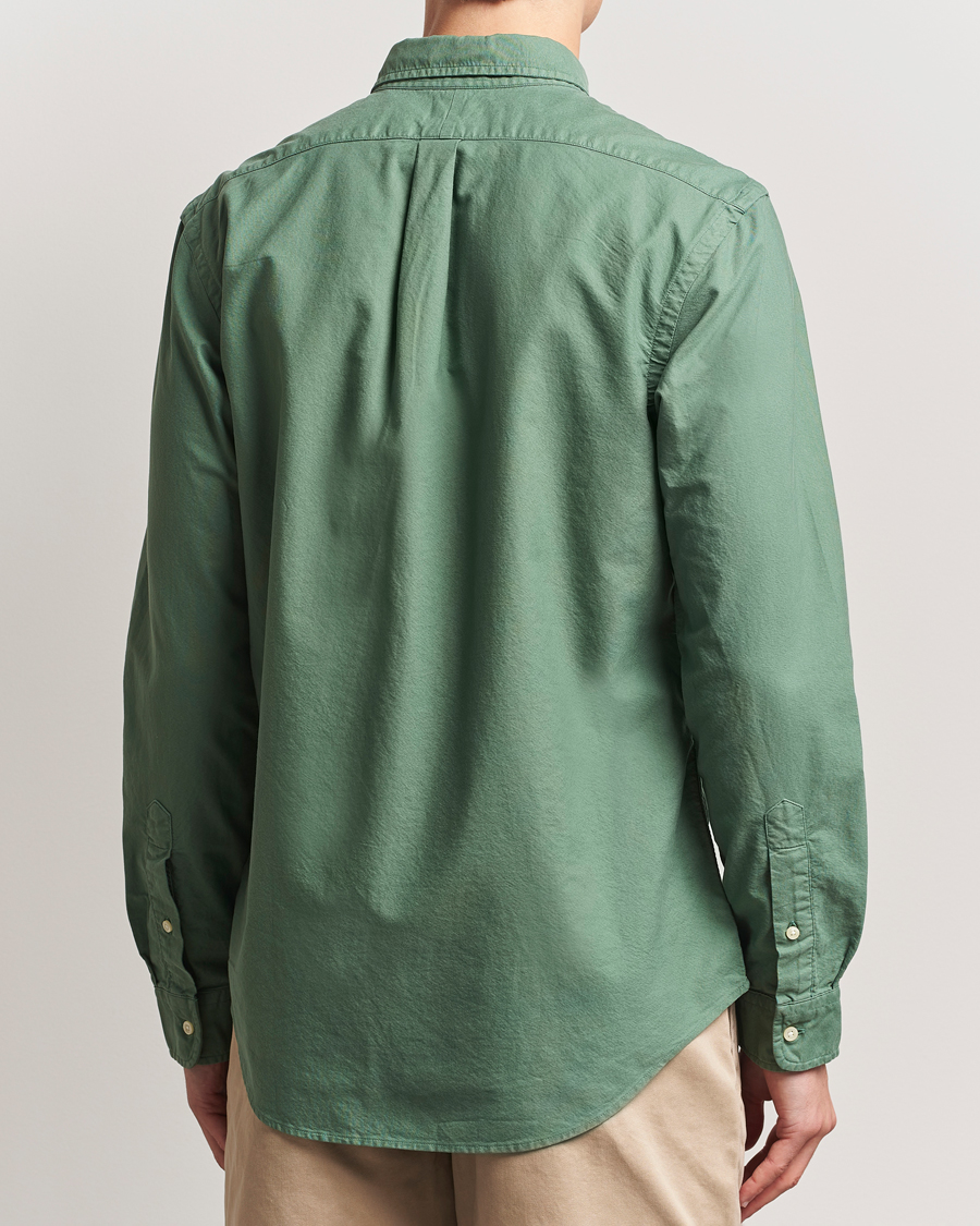 Mies | Kauluspaidat | Polo Ralph Lauren | Slim Fit Garment Dyed Oxford Shirt Fatigue