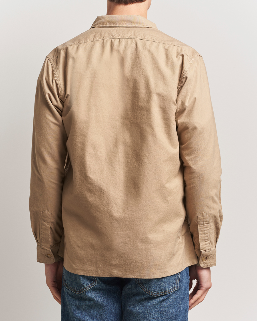 Mies | Kauluspaidat | Polo Ralph Lauren | Garment Dyed Oxford Overshirt Surrey Tan