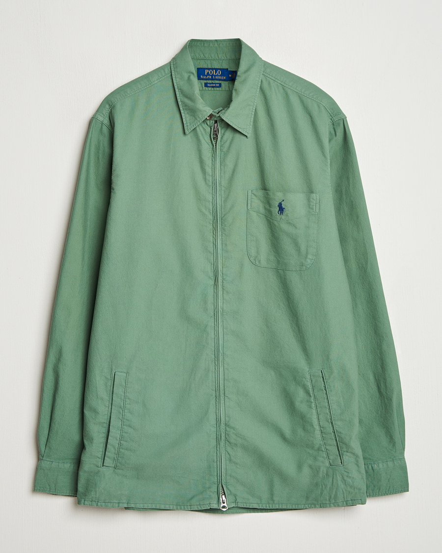 Mies | Kauluspaidat | Polo Ralph Lauren | Garment Dyed Oxford Overshirt Fatigue