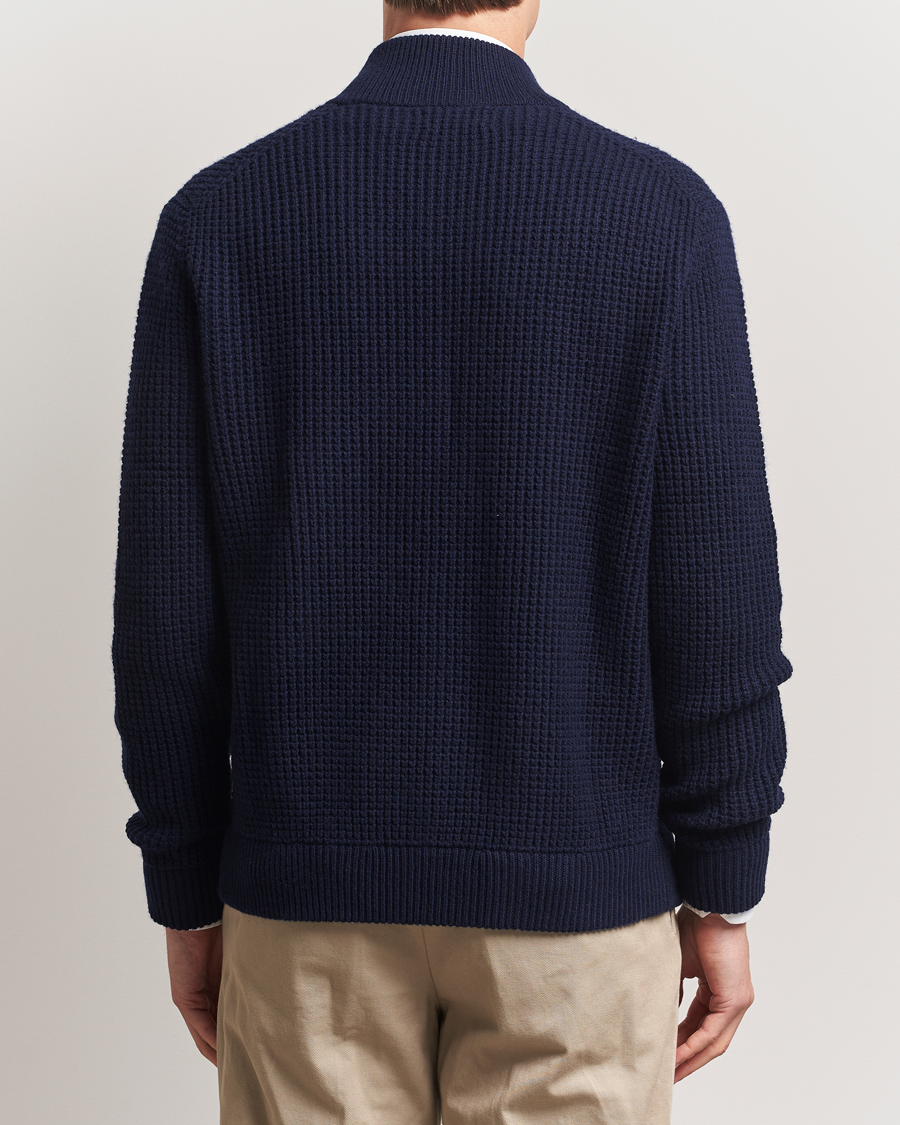 Mies | Puserot | Polo Ralph Lauren | Cotton/Wool Button Cardigan Hunter Navy