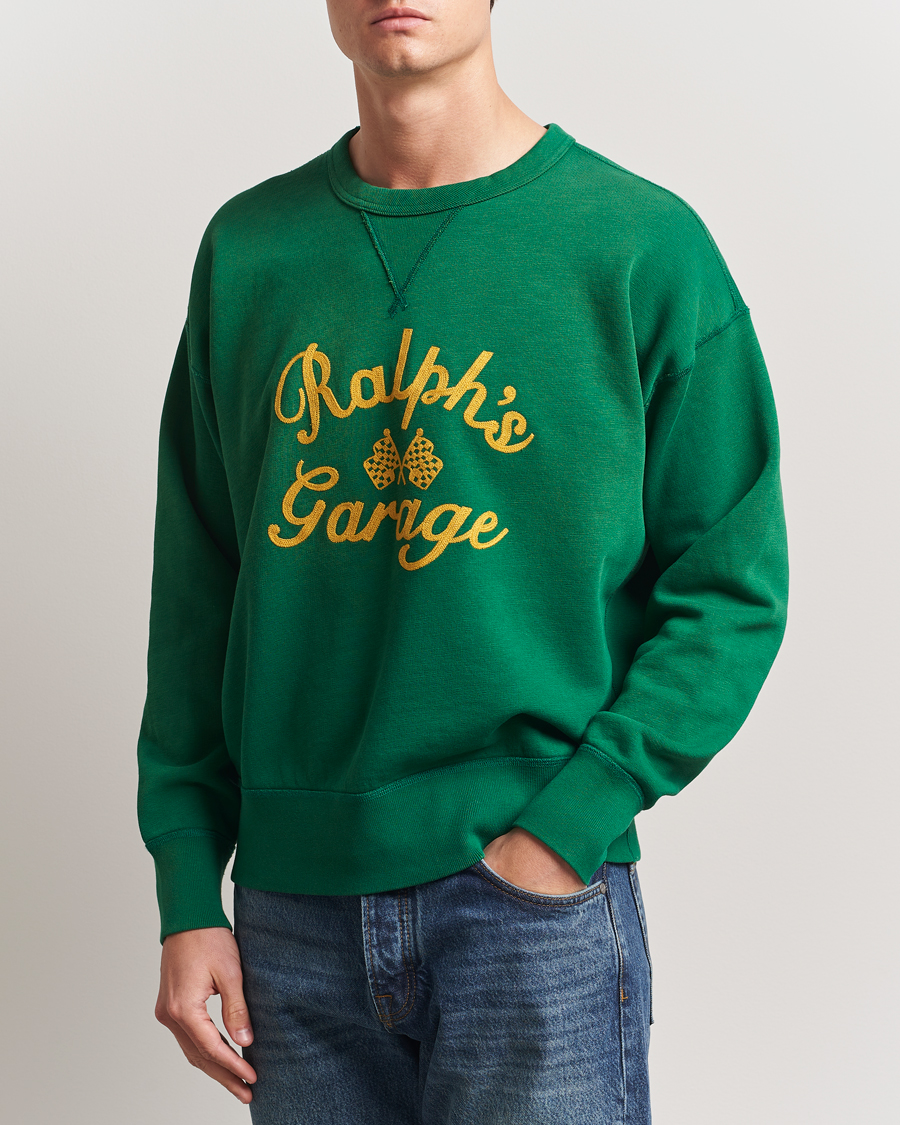 Mies | Puserot | Polo Ralph Lauren | Ralph's Garage Sweatshirt Tennis Green