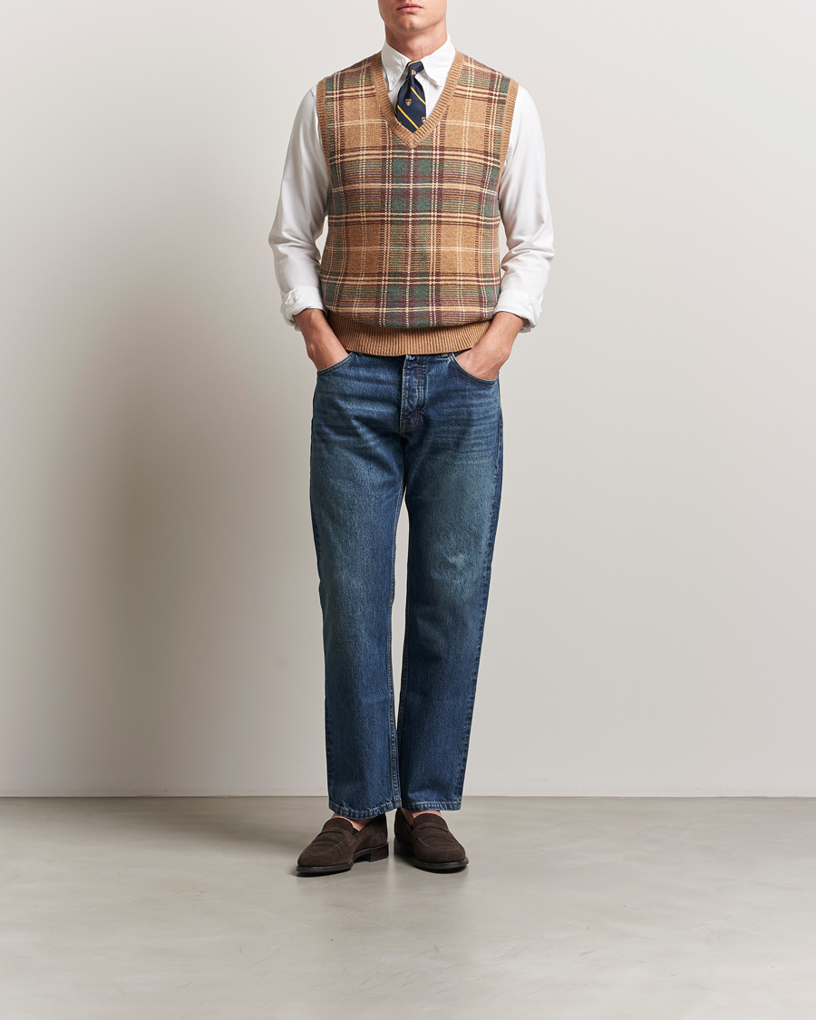 Mies | Puserot | Polo Ralph Lauren | Wool/Cotton Vest Tan Combo