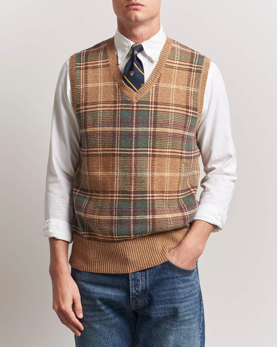 Mies | Puserot | Polo Ralph Lauren | Wool/Cotton Vest Tan Combo