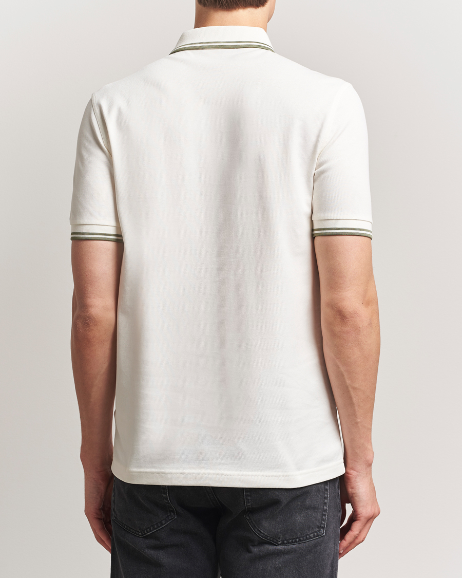 Mies | Pikeet | Fred Perry | Twin Tipped Polo Shirt Light Ecru