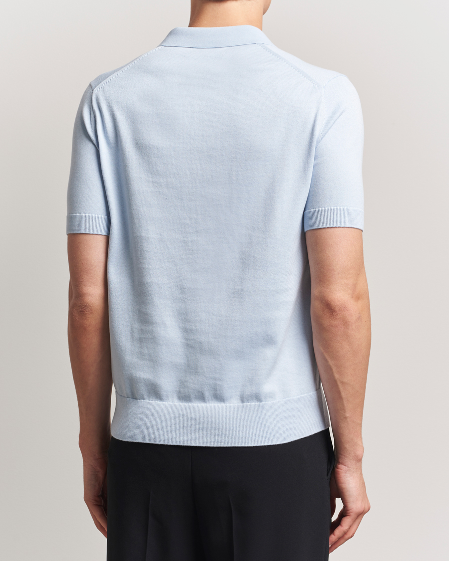 Mies | Pikeet | Fred Perry | Cotton Knitted Polo Light Smoke