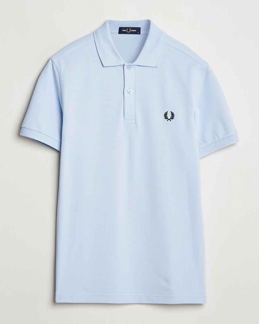 Mies | Pikeet | Fred Perry | Plain Polo Shirt Light Smoke
