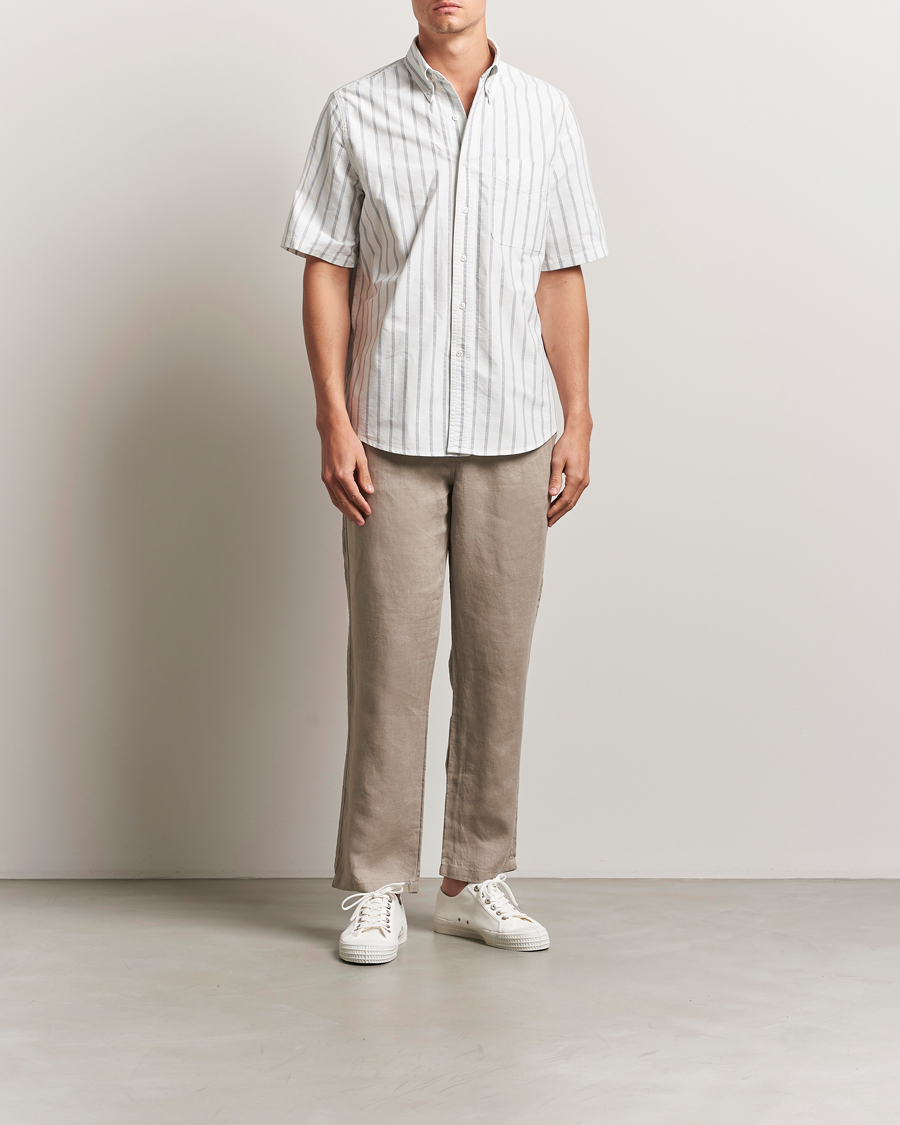 Mies | Housut | Samsøe Samsøe | Jabari Linen Drawstring Trousers Greige