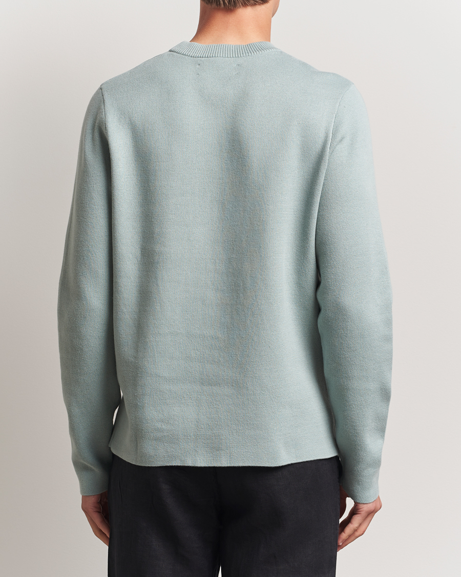 Mies | Puserot | Samsøe Samsøe | Niklas Crew Neck Sweater Abyss Green