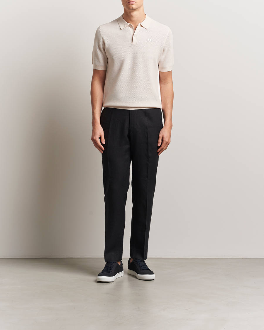 Mies | Housut | J.Lindeberg | Soren Drape Linen Pants Black