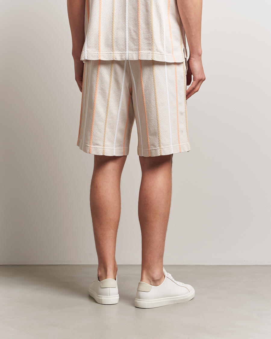 Mies | Shortsit | J.Lindeberg | Simon Stripe Shorts Moonbeam