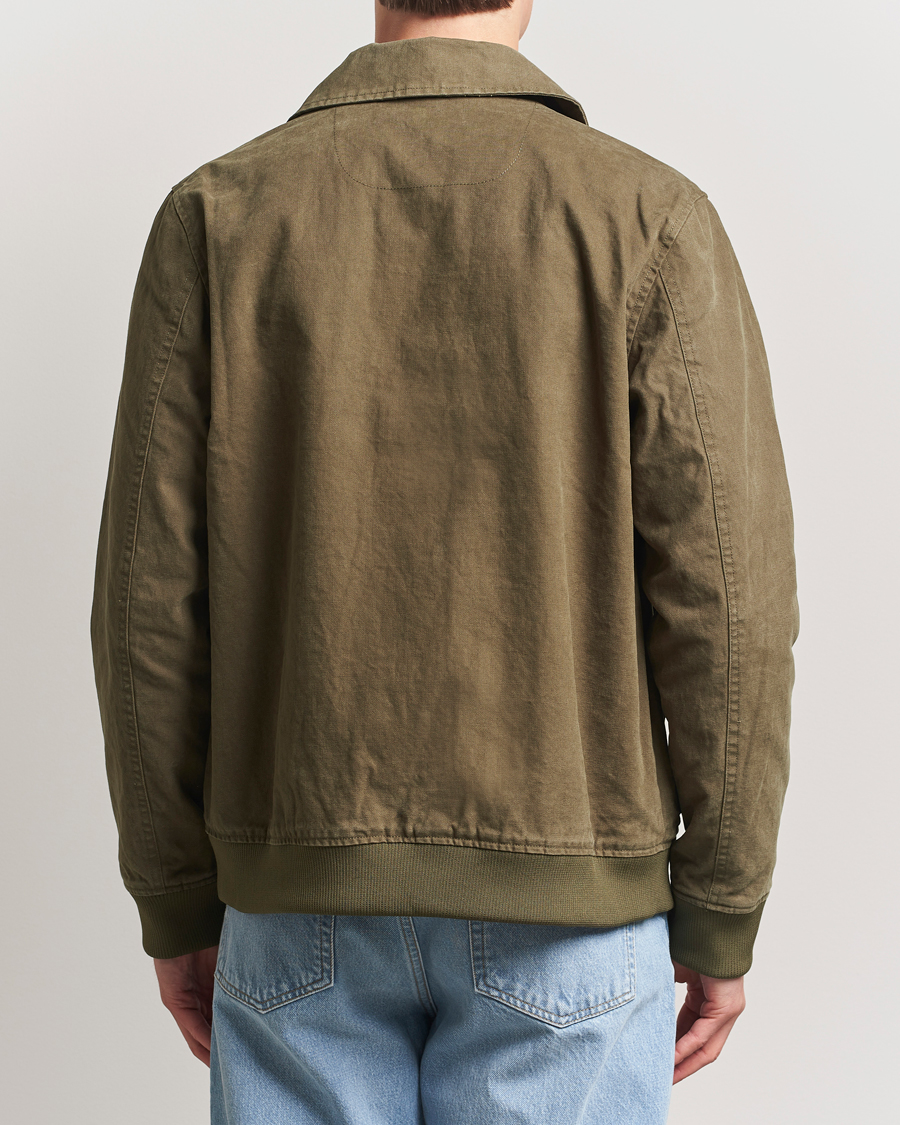 Mies | Takit | A Day's March | Bader Cotton Flight Jacket Olive