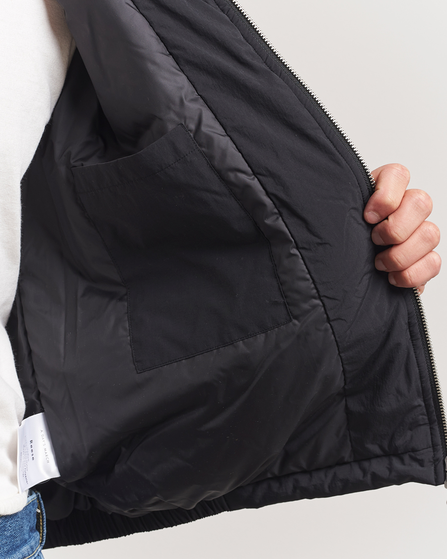 Mies | Takit | A Day's March | Reese Nylon Jacket Black