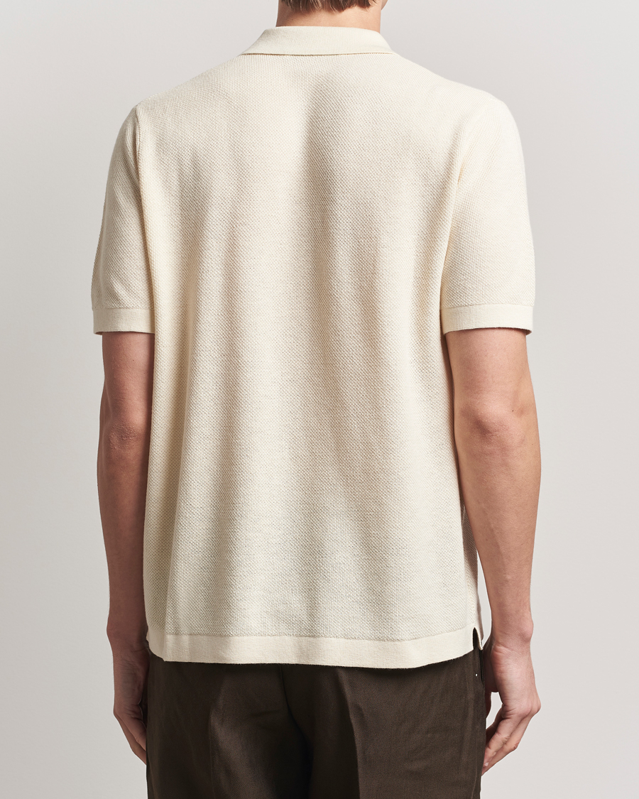 Mies | Puserot | A Day's March | Yamu Structure Short Sleeve Off White