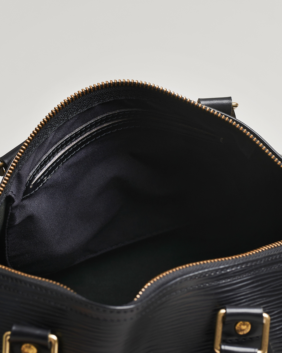Mies | Louis Vuitton Pre-Owned Speedy 30 Epi Leather Handbag Black | Louis Vuitton Pre-Owned | Speedy 30 Epi Leather Handbag Black