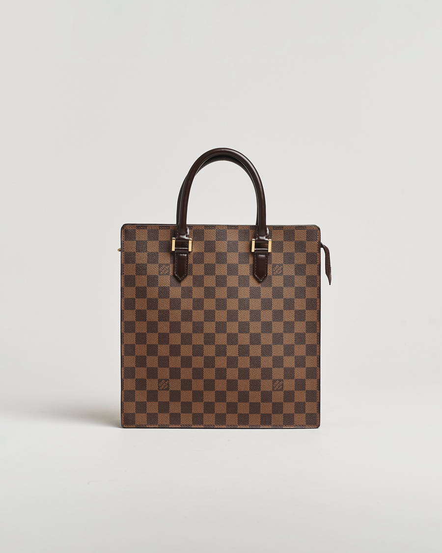 Mies | Louis Vuitton Pre-Owned Venice Sac Plat Bag Damier Ebene | Louis Vuitton Pre-Owned | Venice Sac Plat Bag Damier Ebene